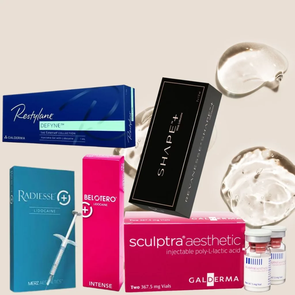 Types de produits de comblement dermique - Restylane, Sculptra, Belotero, Radiesse