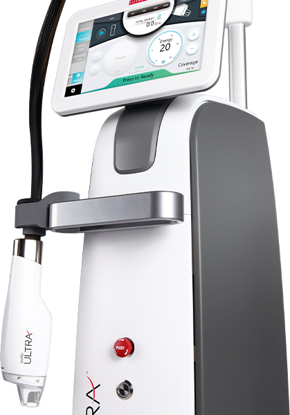 Close up of Cynosure Lutronic ultra laser