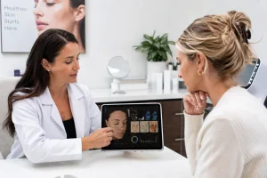 Post-summer skin repair consultation for sun damage pigmentation and skin rejuvenation in Eastern Ontario